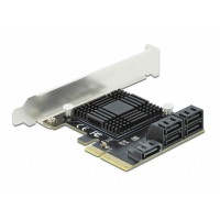 Karta PCI Express X4->SATA Internal X5 6Gb/s Low Profile Delock