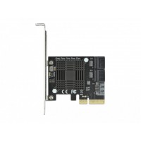 Karta PCI Express X4->SATA Internal X5 6Gb/s Low Profile Delock