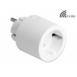 Gniazdko Smart Home Plug Wifi 2.4GHz 16A MQTT Okrągłe Delock