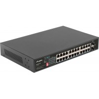 Switch Lanberg RSGE-24P-2S-250 24x 1Gb POE+/2x SFP Rack 19" Gigabit Ethernet 250W