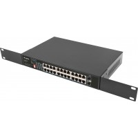 Switch Lanberg RSGE-24P-2S-360 24x 1Gb POE+/2x SFP Rack 19" Gigabit Ethernet 360W