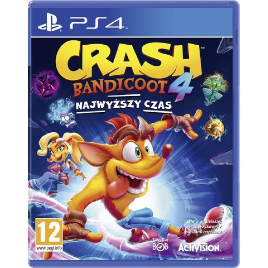 Gra Crash Bandicoot 4: Najwyższy Czas PS4