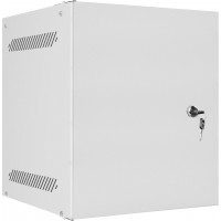 Szafa Instalacyjna Rack Wisząca 10" 6u 280x310 Szara Drzwi Metalowe Lanberg Flat Pack