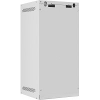 Szafa Instalacyjna Rack Wisząca 10" 12u 280x310 Szara Drzwi Metalowe Lanberg Flat Pack