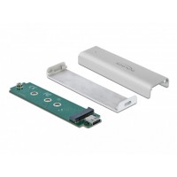 Obudowa SSD Zewnętrzna Delock M.2 Nvme USB Type-C 3.1 Gen 2 Srebrny