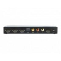 Switch Video Delock 3x HDMI 4k Z Audio Extractor