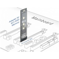 Karta PCI Express X1->M.2 Key M Wewnętrzna Delock