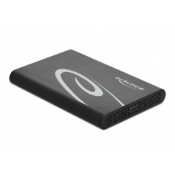 Obudowa HDD/SSD Zewnętrzna Delock SATA 2.5" USB-C 3.1 Gen 2 Czarna