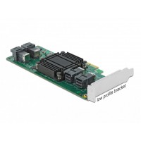 Karta PCI Express X8->4x Sff-8643 Nvme Low Profile Delock