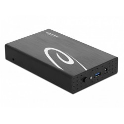 Obudowa HDD/SSD Zewnętrzna Delock SATA 3.5" USB-C 3.1 Gen 1 Czarna