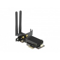 Bezprzewodowa Karta Sieciowa PCI-Express Delock Ax2400 Dual Band 2.4/5 GHz Zewnętrzne Anteny Bt 5.1