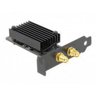 Bezprzewodowa Karta Sieciowa PCI-Express Delock Ax2400 Dual Band 2.4/5 GHz Zewnętrzne Anteny Bt 5.1