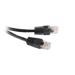 Patchcord Kat.5e 5m Czarny Fluke Passed Lanberg 10-Pack