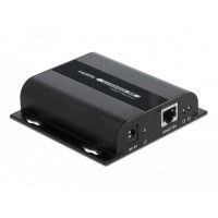 Odbiornik Delock HDMI/Minijack 3.5 Mm/ RJ-45 Video Over IP Czarny