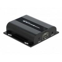 Nadajnik Delock HDMI/Minijack 3.5 Mm/RJ-45 Video Over IP Czarny