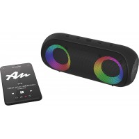 Głośnik Bluetooth Audictus Aurora 14W RMS RGB Black