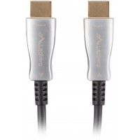 Kabel HDMI M/M V2.0 20m Czarny Optyczny AOC Lanberg