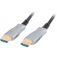 Kabel HDMI M/M V2.0 20m Czarny Optyczny AOC Lanberg