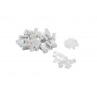 Wtyk Sieciowy Rj45 8p8c Lanberg Kat.6 FTP 20 Szt Z Prowadnicą Do Linki I Do Drutu Od1.2