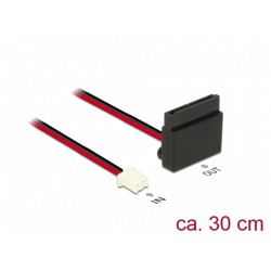 Kabel SATA 15 Pin(F)->Power 2 Pin(F) 30cm 5V Delock