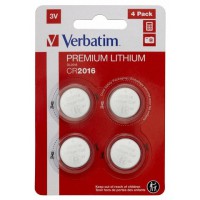 Bateria Verbatim Litowa CR2016 4 Szt Blister