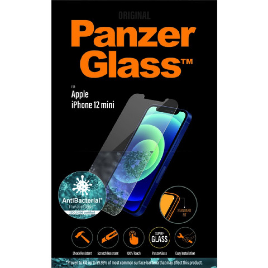 Szkło Hartowane Panzerglass Do Iphone 12 Mini Antybakteryjne