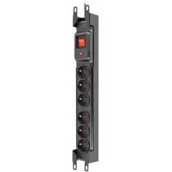 Listwa Zasilająca Rack 19" Armac M6 1.5m 6x 230V Czarna