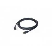 Kabel HDMI M/M V1.4 1.8m Kątowy Dół Czarny Lanberg-Oem