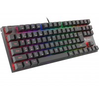 Klawiatura Dla Graczy Genesis Thor 300 Tkl RGB Cz/Sk Podświetlenie Mechaniczna Red Switch Software