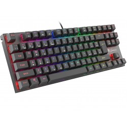 Klawiatura Dla Graczy Genesis Thor 300 Tkl RGB Cz/Sk Podświetlenie Mechaniczna Red Switch Software