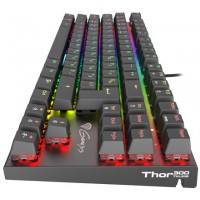 Klawiatura Dla Graczy Genesis Thor 300 Tkl RGB Ru Podświetlenie Mechaniczna Red Switch Software