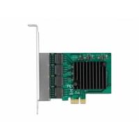 Karta PCI Express X1->4x Gigabit Lan Low Profile Delock