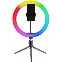 Lampa Pierścieniowa Natec Alfama RGB Ring Light