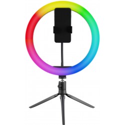 Lampa Pierścieniowa Natec Alfama RGB Ring Light