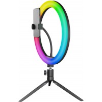 Lampa Pierścieniowa Natec Alfama RGB Ring Light