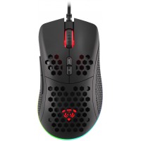 Mysz Dla Graczy Genesis Krypton 555 8000dpi RGB Czarna Gamingowa Programowalna