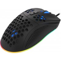 Mysz Dla Graczy Genesis Krypton 555 8000dpi RGB Czarna Gamingowa Programowalna