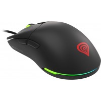 Mysz Dla Graczy Genesis Krypton 750 Lekka 8000dpi RGB Czarna Gamingowa Paw3333