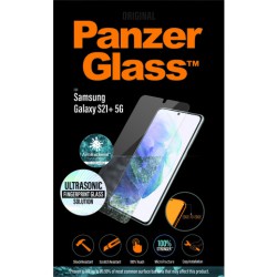 Szkło Hartowane Panzerglass Do Samsung Galaxy S21+ 5g Antybakteryjne Czarny Do Etui