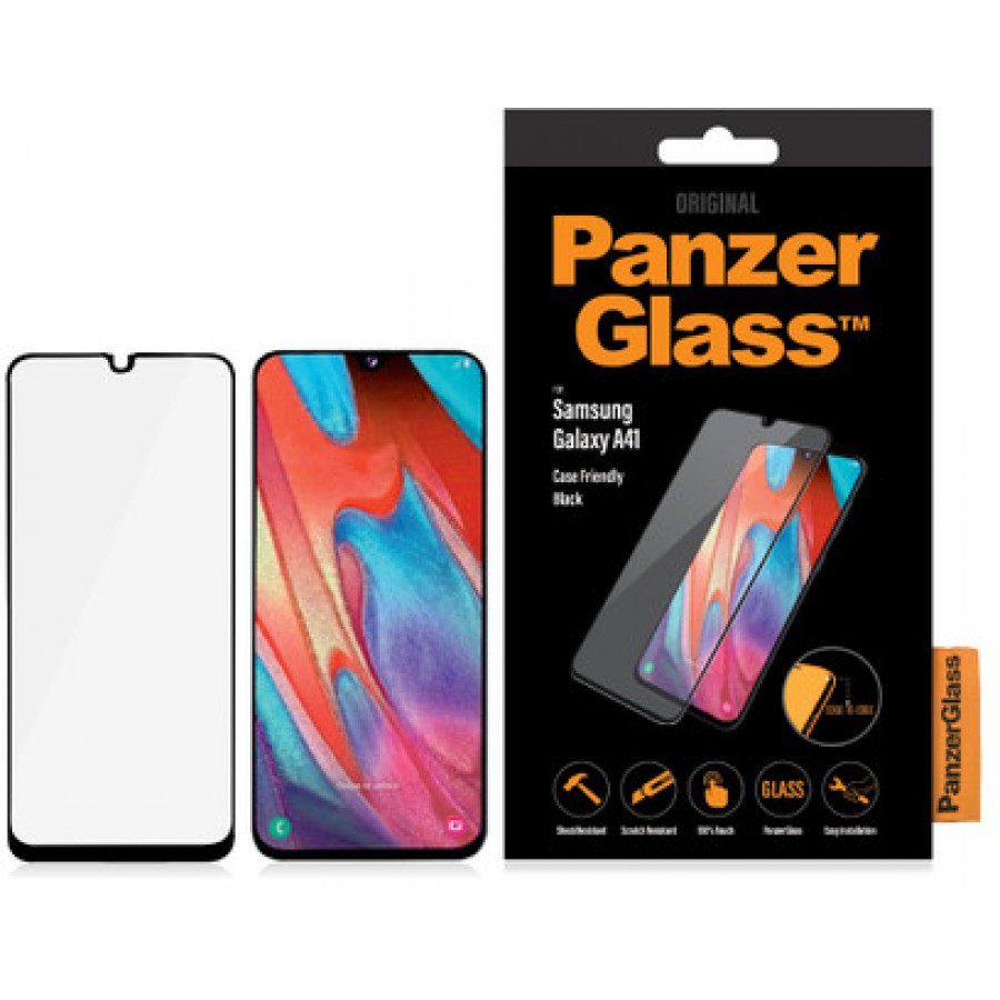 Szkło Hartowane Panzerglass Do Samsung Galaxy A41 Czarny