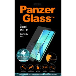 Szkło Hartowane Panzerglass Do Xiaomi Mi 11 Lite Antybakteryjne Czarny Do Etui