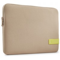 Etui Na Macbook Pro Case Logic Reflect Sleeve 13" Brązowe Taupe/Sunny Lime