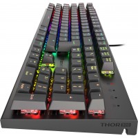 Klawiatura Dla Graczy Genesis Thor 300 RGB Francuski Podświetlenie Mechaniczna Red Switch