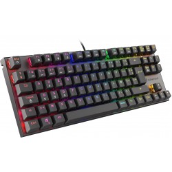 Klawiatura Dla Graczy Genesis Thor 300 Tkl RGB Francuski Podświetlenie Mechaniczna Red Switch