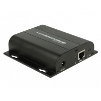 Nadajnik Delock HDMI/Minijack 3.5mm/RJ45 Video Over IP