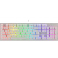 Klawiatura Dla Graczy Genesis Thor 303 White Podświetlenie RGB Mechaniczna Brown Switch