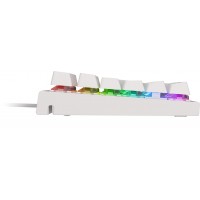 Klawiatura Dla Graczy Genesis Thor 303 White Podświetlenie RGB Mechaniczna Brown Switch