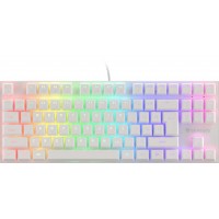 Klawiatura Dla Graczy Genesis Thor 303 Tkl White Podświetlenie RGB Mechaniczna Brown Switch