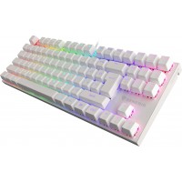 Klawiatura Dla Graczy Genesis Thor 303 Tkl White Podświetlenie RGB Mechaniczna Brown Switch