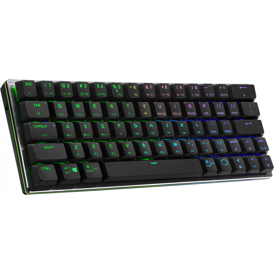 Klawiatura Dla Graczy Cooler Master Sk622 Bezprzewodowa RGB Mechaniczna Cherry Mx Red Low Profile